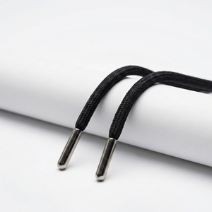 Cordon tressé à 8 brins écologique avec logo personnalisé |   Embout de lacet 100% coton avec finition cirée en option, OEM/ODM, pour vêtements et chaussures en gros - Product Image 4