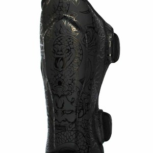 Protector de Piernas de Alta Calidad a Precio Económico para Kickboxing, Entrenamiento de Boxeo, Protector de Pies y Piernas de Cuero Hi-Tec Skintex para MMA - Product Image 3