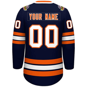 Jersey de Hockey sobre Hielo Personalizado con Nombre, Impresión Digital, Degradado Retro, Transpirable, Colorido, Manga Larga, Secado Rápido, Ropa Deportiva - Product Image 6