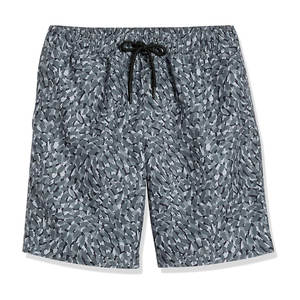 Men's 4-Way <b>Stretch</b> <b>Swim</b> <b>Shorts</b> Printed Solid Adjustable Drawstring Waist for All-Day Comfort Eco-Friendly for Summer Activities - Product Image 4