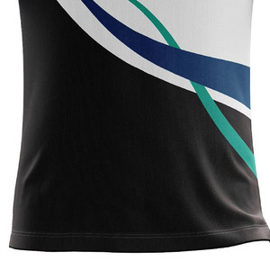 Camisetas de hombre bordadas de manga corta de verano transpirables de alta calidad con logotipo personalizado - Product Image 5