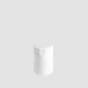 Bán buôn Việt Nam nhà sản xuất HDPE chai nhựa trắng tùy chỉnh bao bì giải pháp 60ml Vòng Shape CR Nắp m0359