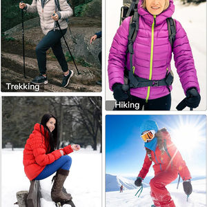 Doudounes OEM ODM pour hommes manteaux matelassés d'hiver vêtements d'extérieur chauds et légers à la mode - Product Image 5