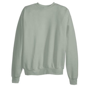 เสื้อสเวตเตอร์คอกลมสวมหัวเสื้อสเวตเตอร์คอกลมเสื้อสเวตเชิ้ตไม่มีลาย - Product Image 5