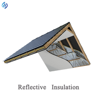Sohi Feuille d'aluminium pure avec support adhésif pour isolation thermique de toitures et de bâtiments