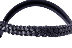Brida de caballo de cuero trenzado con hebilla de acero inoxidable Equipo de caballo cómodo y elegante de alta calidad - Product Image 3