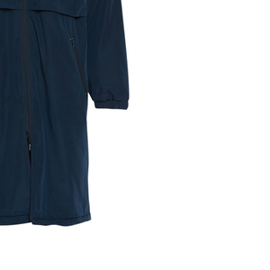 Parka larga con capucha Chaqueta de baño Traje de baño Abrigos de lluvia Tela peinada Hombres Chaqueta de invierno de punto delgada informal - Product Image 3