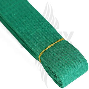 Ceintures de couleur d'arts martiaux personnalisables, légères et écologiques pour le Taekwondo et le Karaté avec broderie - Product Image 6