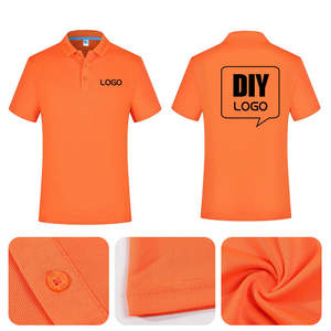 Polo de golf vierge pour hommes polo de golf logo personnalisé imprimé polos de golf à séchage rapide Sublimation unie hommes - Product Image 2