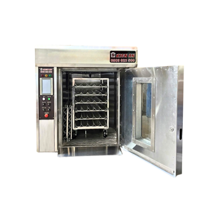 Four rotatif à 6 plateaux de qualité supérieure avec chariot Altuntop pour la cuisson four à pizza baguette PE & four à palettes en bois usine électrique - Product Image 5