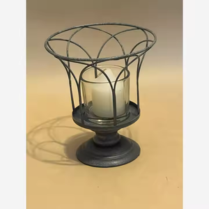 Candelabros de luz de té de hierro real de Color personalizado 2025, mesa hecha a mano para Navidad, venta al por mayor a bajo precio - Product Image 4