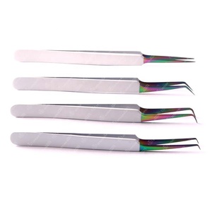 แหนบต่อขนตา Vetus สแตนเลสแบบญี่ปุ่นใช้ฉลากส่วนตัวแหนบปลายแหลมแบบคลาสสิก - Product Image 2