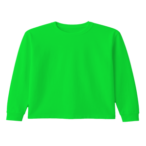 Camiseta Unisex de Manga Larga, Corte Regular, 100% Algodón, Diseño Casual, Estampado Digital Sólido, 180g, Transpirable y Ecológica - Product Image 4