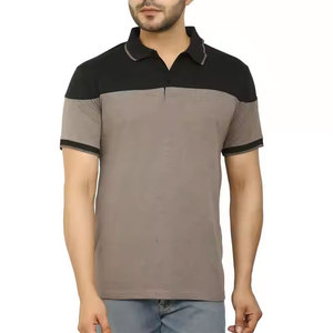 Polo personalizado para hombre al por mayor, nuevo diseño, transpirable, cómodo, manga corta, logotipo bordado, franela sólida de gran venta - Product Image 1
