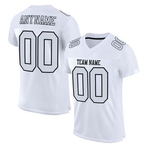 Camiseta de fútbol deportiva de primera calidad de manga corta de secado rápido transpirable cómoda camiseta de fútbol personalizada - Product Image 2