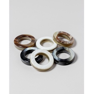 Horn <b>Rings</b> | Unique Natural Horn Designs | Luxury Horn Napkin <b>Ring</b> Collection Elegant Horn Napkin <b>Ring</b> Low Price - Product Image 1