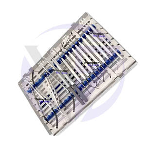 Kit de Cirugía de tejido blando de MOQ bajo 15 instrumentos mucogingivales con casete de acero inoxidable para uso dental - Product Image 6