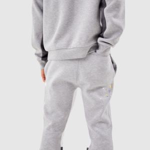 Wholesale OEM Service Men's Winter Casual Sweatpants-Eco-Friendly 100% Cotton Canvas Fleece Thickness <b>Elastic</b> Waist <b>Lace</b>-Up - Product Image 6