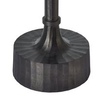 Table Basse Pliante Ronde Moderne en Métal, Meuble de Salon de Luxe pour Petite Maison