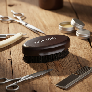 Brosse à barbe en bois OEM Super Badger, best-seller, pour la restauration des couleurs anciennes, fabriquée selon des procédés traditionnels, avec poils de sanglier, pour hommes - Product Image 1