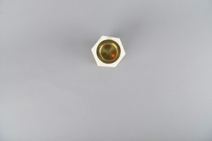 Luxury Black And White Floral Bone Inlay Bakhoor Burner Hexagonal Resin Handicraft Arabic Mabkhara For Oud <b>Incense</b> Home Decor - Product Image 6