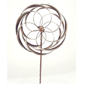 Flower Design <b>Metal</b> <b>Garden</b> Stick Decor <b>Ornaments</b> For Home <b>Garden</b> Balcony Indoor Outdoor Hanging Decorative Usage <b>Metal</b> <b>Ornaments</b> - Product Image 5