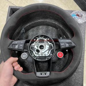 DOS <span class=keywords><strong>Carbon</strong></span> para <span class=keywords><strong>Cupra</strong></span> Formantor Racing Style Van Modify Custom Real <span class=keywords><strong>Carbon</strong></span> Fiber Paddle Shifter LED Volante - Product Image 2
