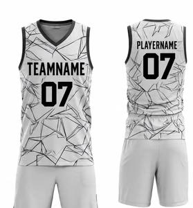 Nouveauté 2026 : Ensembles d'uniformes de basketball personnalisés en gros, 100 % polyester, séchage rapide, impression par sublimation, logo d'équipe pour hommes – Vente en ligne - Product Image 3