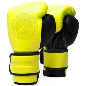 Gants de boxe Punching And Respirant Sports Pu LeatherLace Up Gants de boxe Gants de boxe en cuir véritable - Product Image 1