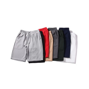 Logo de broderie personnalisé Vintage lavé en détresse Logo Sun Faded Shorts français éponge vierge lavage à l'acide hommes portent des shorts - Product Image 5