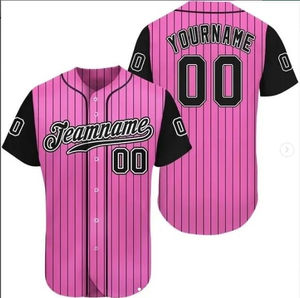 Camiseta de softbol para hombre, camisetas de béisbol con sublimación completa, el mejor Color, botón completo, patrón en blanco, cómodo, transpirable, softbol - Product Image 5