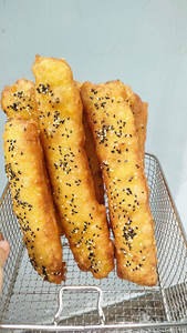 Deliciosos Pasteles de Plátano Fritos Congelados, Postre Dulce de Plátano de Fácil Preparación - Product Image 3