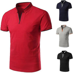 Polo de Manga Corta Unisex, Transpirable, 100% Algodón, Estilo Urbano, Personalizado, Antiarrugas, Estampado - Product Image 1