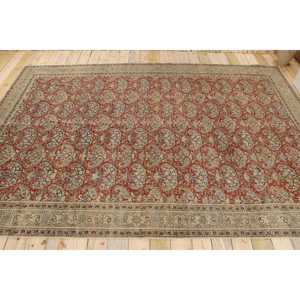 Tapis turc vintage, tapis surdimensionné 8,1x11,6 pieds, tapis persan rouge et bleu - Product Image 2