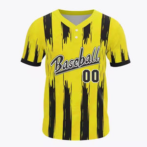 Maillot de bowling personnalisé pour homme 2026, logo brodé, maillot de baseball, broderie streetwear, maillot de bowling américain - Product Image 1