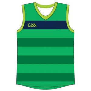 Camiseta sin mangas Gaaa de fútbol gaélico personalizada 100% poliéster diseño personalizado gaélico Vestall Irlanda juego - Product Image 1