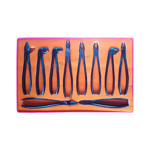 Stainless Steel Manual Adult Dental Forceps 10-Piece Extracting Forceps <b>Set</b> Tooth Extracting <b>Pliers</b> High Quality Dental Surgical - Product Image 5