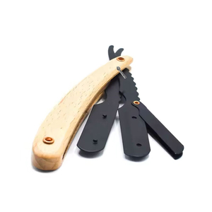 Navajas de Afeitar para Hombre, de Acero Inoxidable Chapado en Oro, para Barbería y Cuidado Personal - Product Image 5