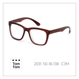 TamTam Best Quality <b>Acrylic</b> Black C1 Classic Style Square Full-Rim Sunglasses Blue Light Blocking Durable Eyeglass <b>Frames</b> - Product Image 3