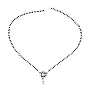 สร้อยคอเงินแท้925ลูกบาศ์กเซอร์โคเนียสร้อยข้อมือลูกปัดสีดำแบบดั้งเดิมของขวัญลูกปัดดีลูกปัดเงินแบบดั้งเดิมสำหรับ - Product Image 3