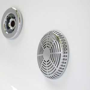 อ่างอาบน้ำมุมขวาแบบอสมมาตรพร้อมคุณสมบัติออลิซ ไฮโดรมาสสาจ - Product Image 4