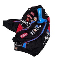 2025 nouveau Design hommes vestes mode Vintage course veste décontracté Streetwear F1 moto unisexe hiver coton brodé manteau