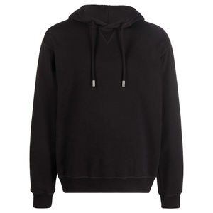 เสื้อสเวตเตอร์มีฮู้ดสำหรับผู้ชายแขนยาวสีดำมีแบรนด์มีสไตล์ - Product Image 1