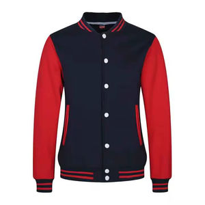 Chaqueta Universitaria de Invierno para Hombre RNSHANGER, con Bordado Frontal, Cortavientos, Estilo Casual, Manga Larga, Estilo Béisbol - Product Image 1