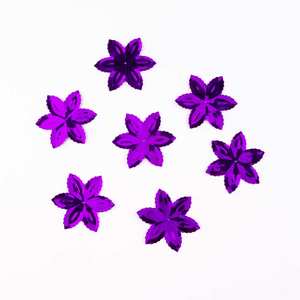 Lentejuelas Forma Especial Pequeño Agujero Centrado Color Metálico, Selanusa - Product Image 1