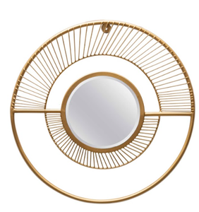 Vente en gros de miroir mural moderne en argent design pour le salon, la chambre à coucher, la salle de bain, le couloir et l'entrée par Ambiance Lifestyle - Product Image 6