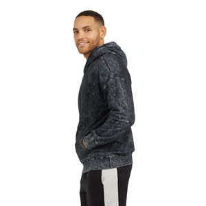 Sudaderas con capucha de lavado ácido de gran tamaño personalizadas para hombres, sudaderas térmicas de algodón 100% lavadas a la piedra Vintage al por mayor para invierno con OEM - Product Image 5