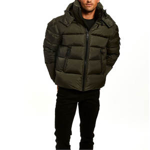 Vente en gros de vêtements de mode pour hommes veste à bulles logo personnalisé dernier style veste à bulles pour hommes - Product Image 3