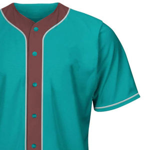 Camiseta de algodón 100% para hombre, camiseta de béisbol de secado rápido holgada, camiseta elástica estampada, estilo informal a la moda - Product Image 5