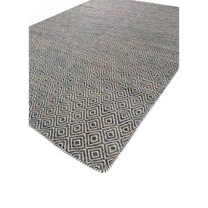 พรมอะบราชบลู แฟลตวีฟส์ วูล&วิสโคส ลายเรขาคณิต สำหรับใช้ในบ้าน-Adwv-13047 - Product Image 2